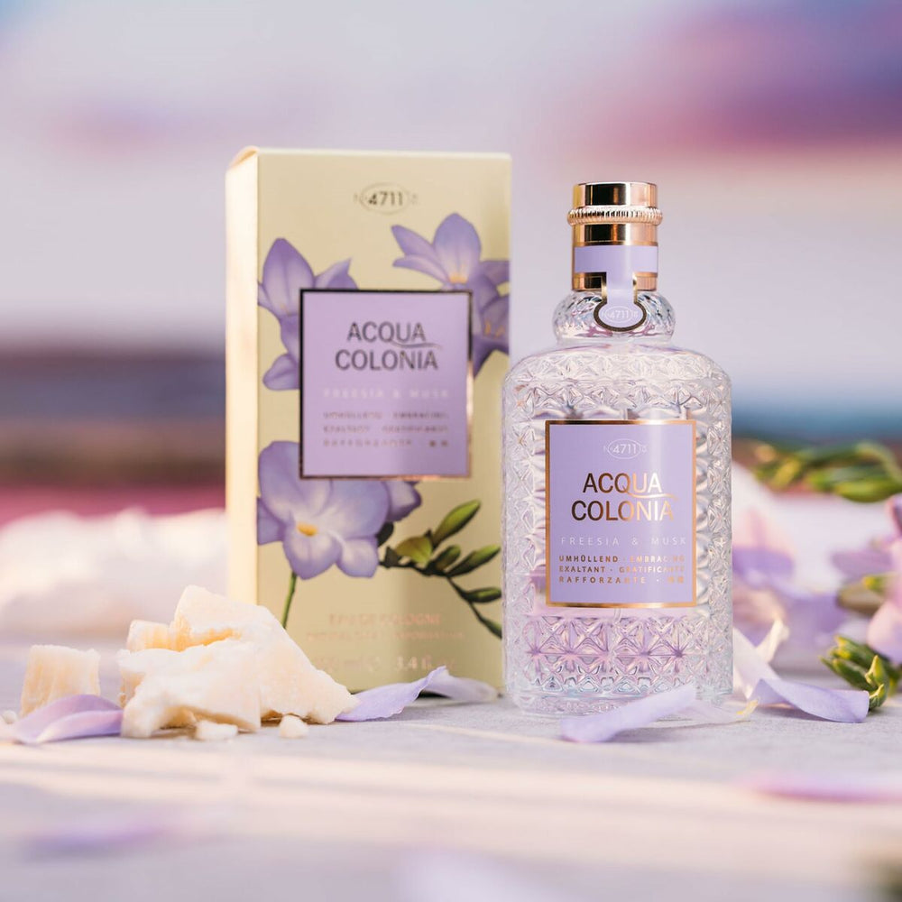 Mäurer & Wirtz 4711 Acqua Colonia Freesia & Musk Eau de Cologne 50ml Spray, 50 ml for Unisex