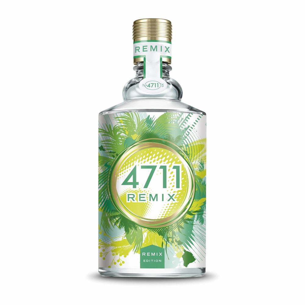 4711 Remix Green Oasis Eau de Cologne 100ml Spray, 100 ml for Unisex