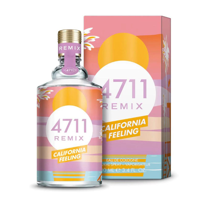 Mäurer & Wirtz 4711 Remix Cologne California Feeling Eau de Cologne 100ml Spray, 100 ml for Unisex