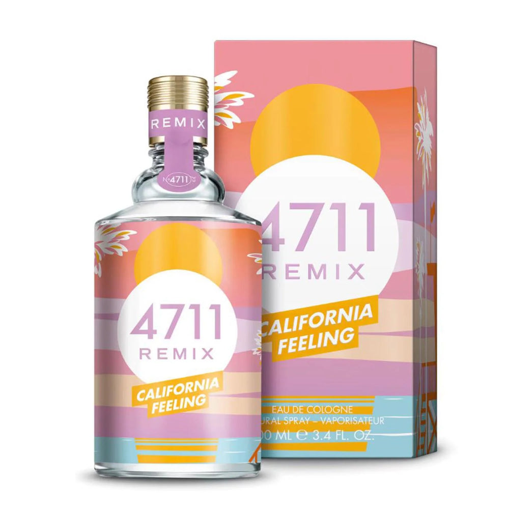 Mäurer & Wirtz 4711 Remix Cologne California Feeling Eau de Cologne 100ml Spray, 100 ml for Unisex