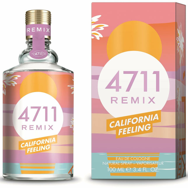 Mäurer & Wirtz 4711 Remix Cologne California Feeling Eau de Cologne 100ml Spray, 100 ml for Unisex