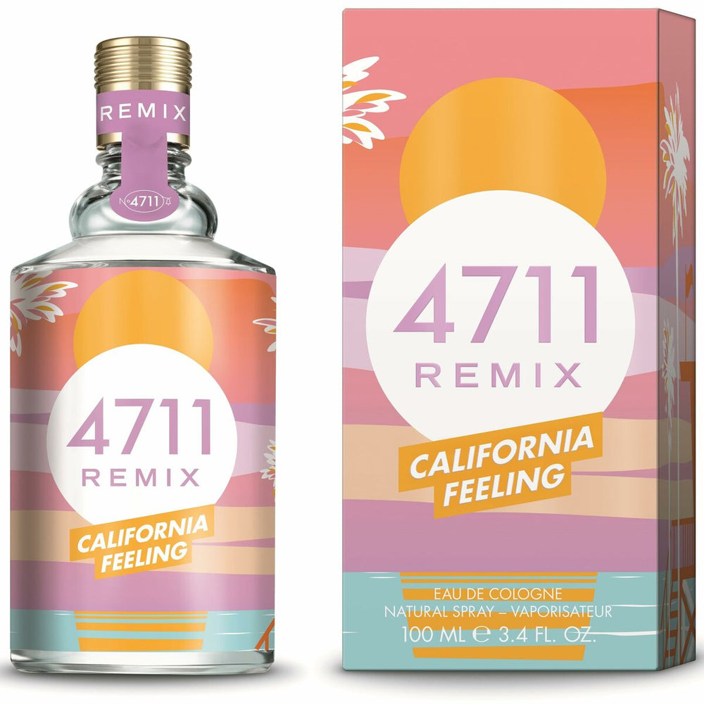 Mäurer & Wirtz 4711 Remix Cologne California Feeling Eau de Cologne 100ml Spray, 100 ml for Unisex
