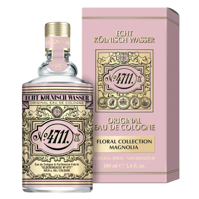 Mäurer & Wirtz 4711 Floral Collection Magnolia Eau de Cologne 100ml Spray, 100 ml for Women