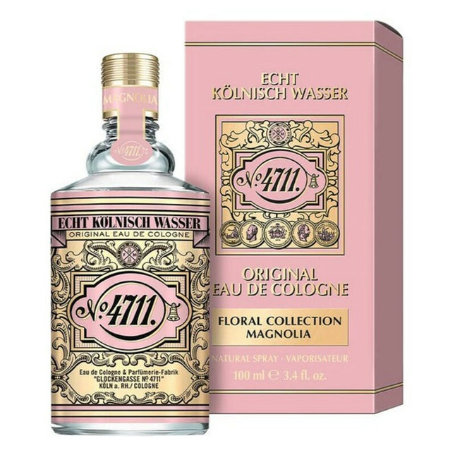Mäurer & Wirtz 4711 Floral Collection Magnolia Eau de Cologne 100ml Spray, 100 ml for Women