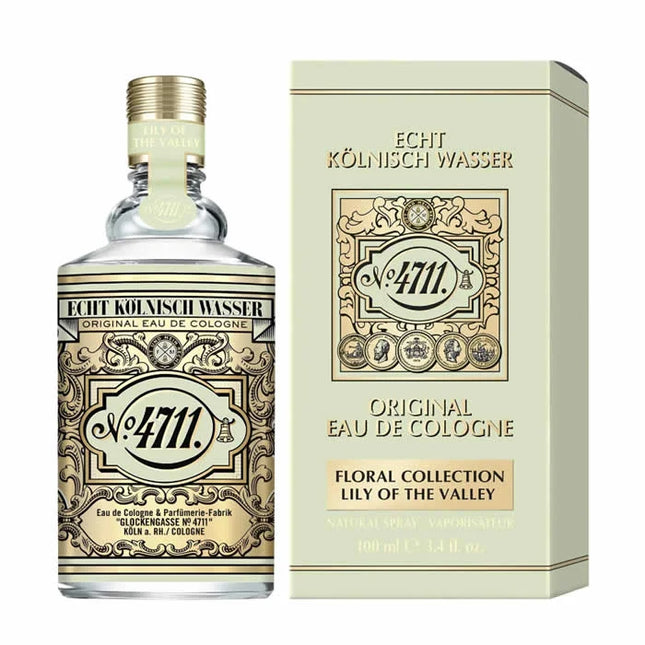 4711 Lily Of The Valley Eau de Cologne 100ml Spray, 100 ml for Women