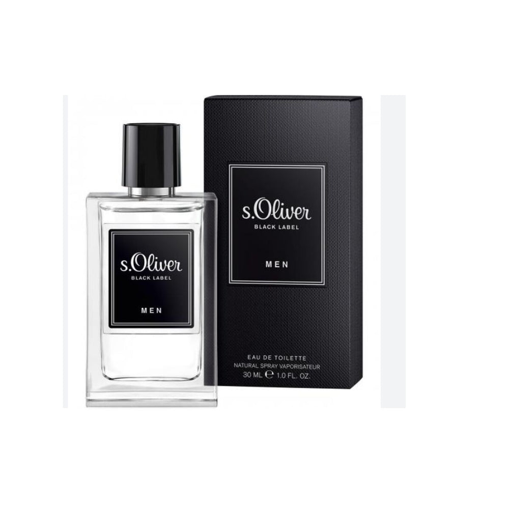 S. Oliver Black Label Men Eau de Toilette 30ml Spray, 30 ml