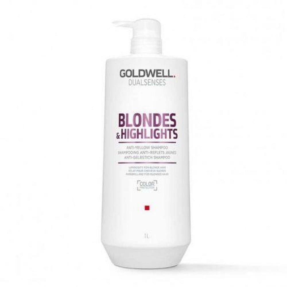 Goldwell Dualsenses Blondes & Highlights Shampoo 1000ml, 1000 ml for Women