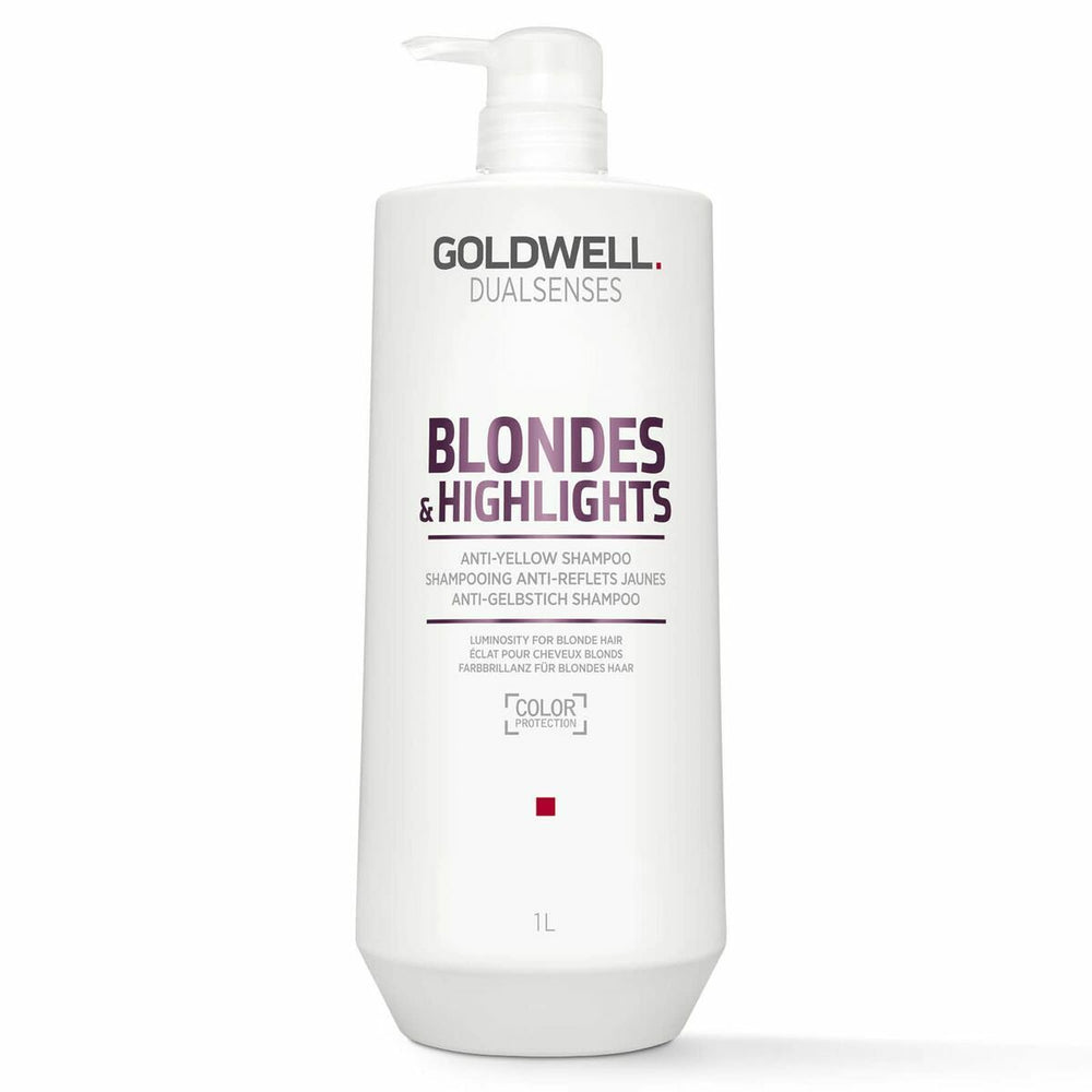 Goldwell Dualsenses Blondes & Highlights Shampoo 1000ml, 1000 ml for Women