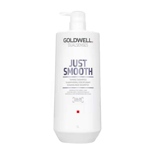 Goldwell Dualsenses Just Smooth Taming Shampoo 1000ml, 1000 ml for Women