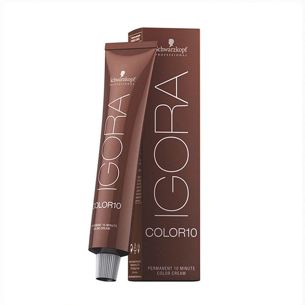 Schwarzkopf Igora Color 10 Permanent Hair Colour Cream 60ml - 8-00 Light Blonde Natural Extra, 60 ml for Unisex