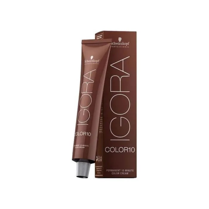 Schwarzkopf Igora Color 10 Permanent Hair Colour Cream 60ml - 8-00 Light Blonde Natural Extra, 60 ml for Unisex