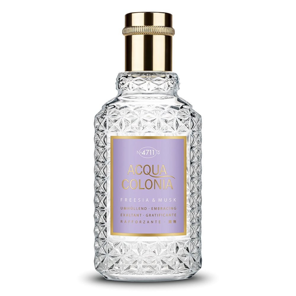 Mäurer & Wirtz 4711 Acqua Colonia Freesia & Musk Eau de Cologne 50ml Spray, 50 ml for Unisex
