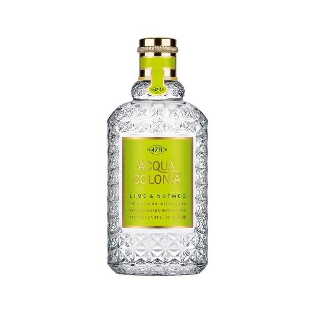 Mäurer & Wirtz 4711 Acqua Colonia Lime & Nutmeg Eau de Cologne 100ml Spray, 100 ml for Unisex