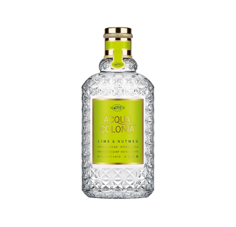 Mäurer & Wirtz 4711 Acqua Colonia Lime & Nutmeg Eau de Cologne 100ml Spray, 100 ml for Unisex