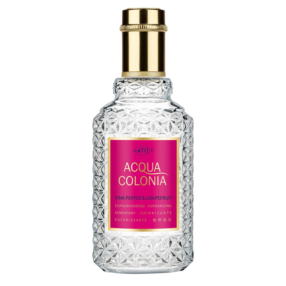 Mäurer & Wirtz 4711 Acqua Colonia Pink Pepper & Grapefruit Eau de Cologne 50ml Spray, 50 ml for Unisex