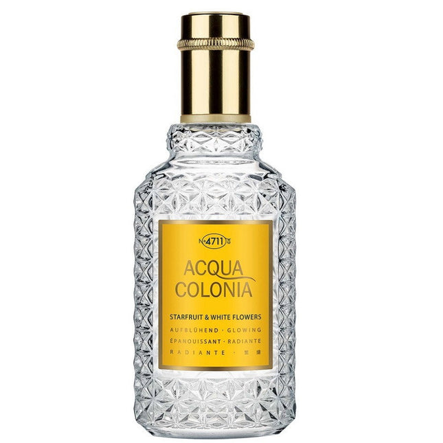 Mäurer & Wirtz 4711 Acqua Colonia Starfruit & White Flowers Eau de Cologne 50ml Spray, 50 ml for Unisex