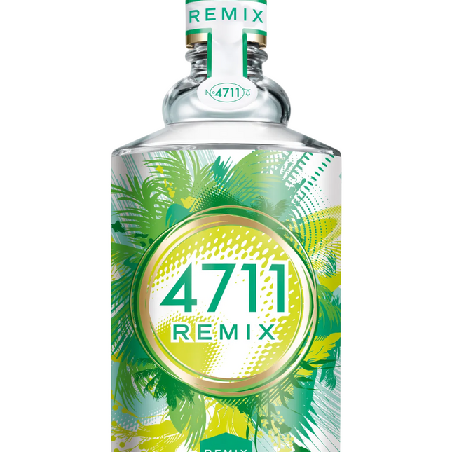 4711 Remix Green Oasis Eau de Cologne 100ml Spray, 100 ml for Unisex