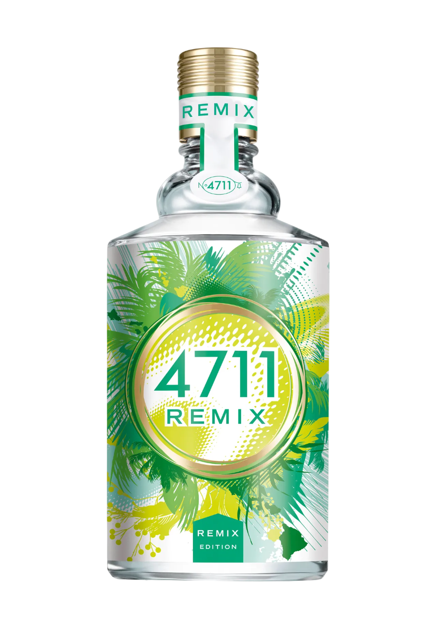 4711 Remix Green Oasis Eau de Cologne 100ml Spray, 100 ml for Unisex
