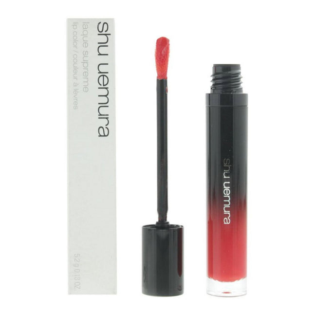 Shu Uemura Laque Supreme Lip Color 5.2g - OR01 Ruby Orange, 5 g for Unisex