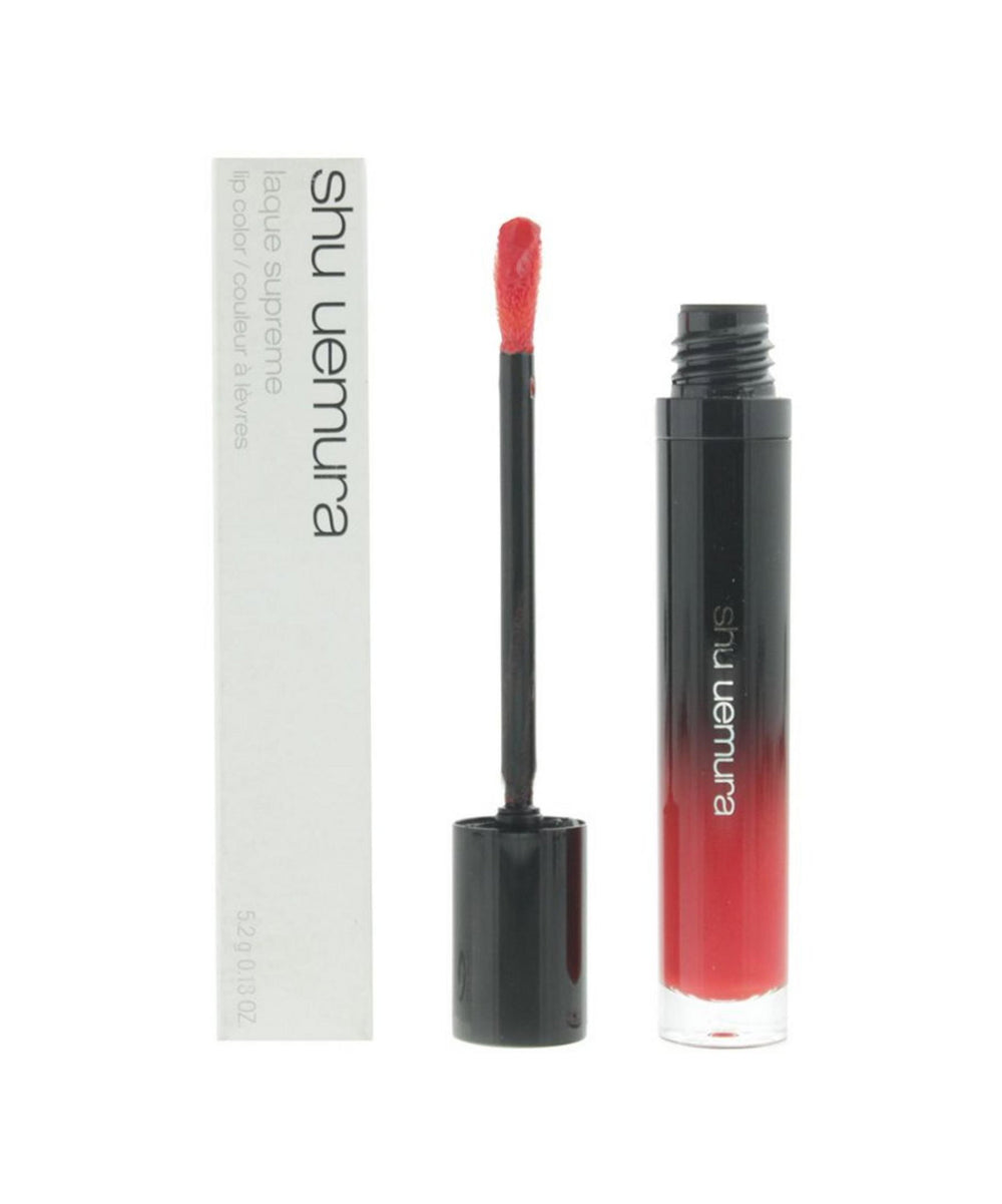 Shu Uemura Laque Supreme Lip Color 5.2g - OR01 Ruby Orange, 5 g for Unisex
