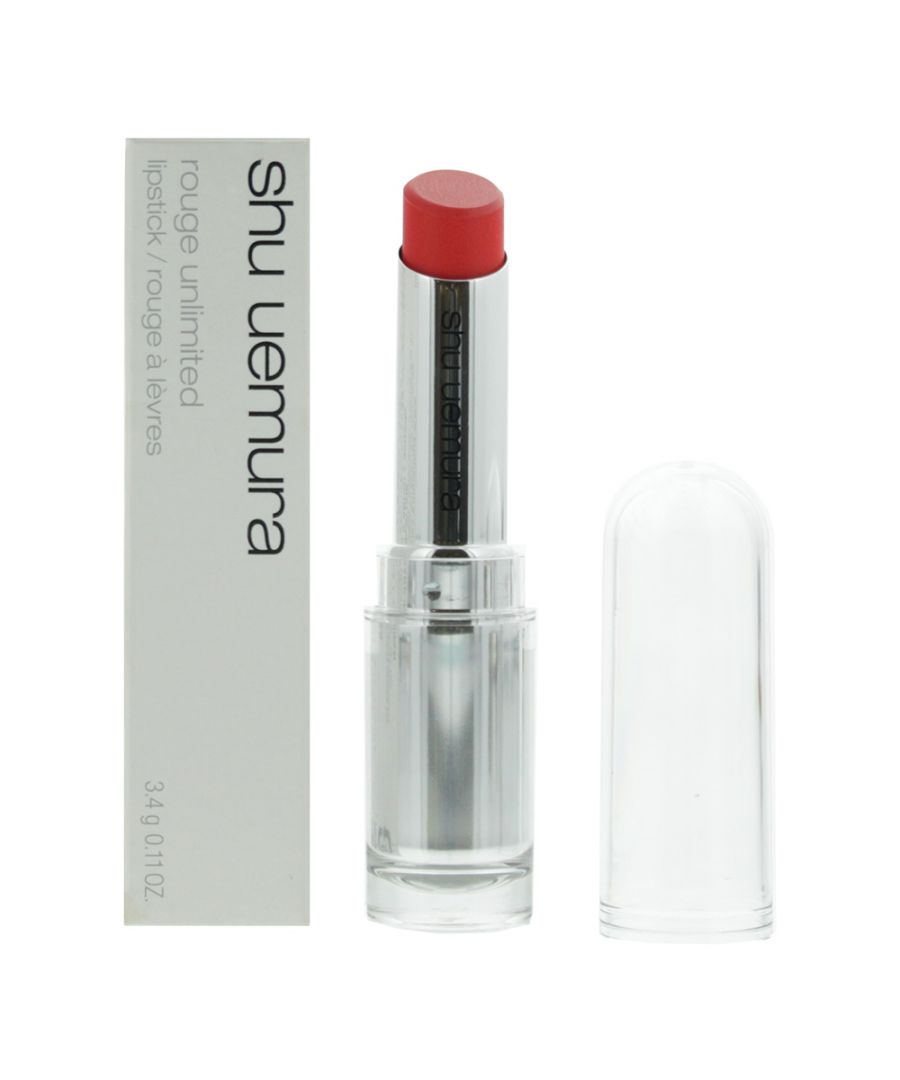 Shu Uemura Rouge Unlimited Lipstick 3.4g - OR 575, 3 g for Unisex