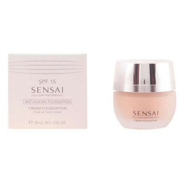 Kanebo Cosmetics Sensai Cellular Performance Cream Foundation SPF15 30ml - CF12 Soft Beige, 30 ml for Women