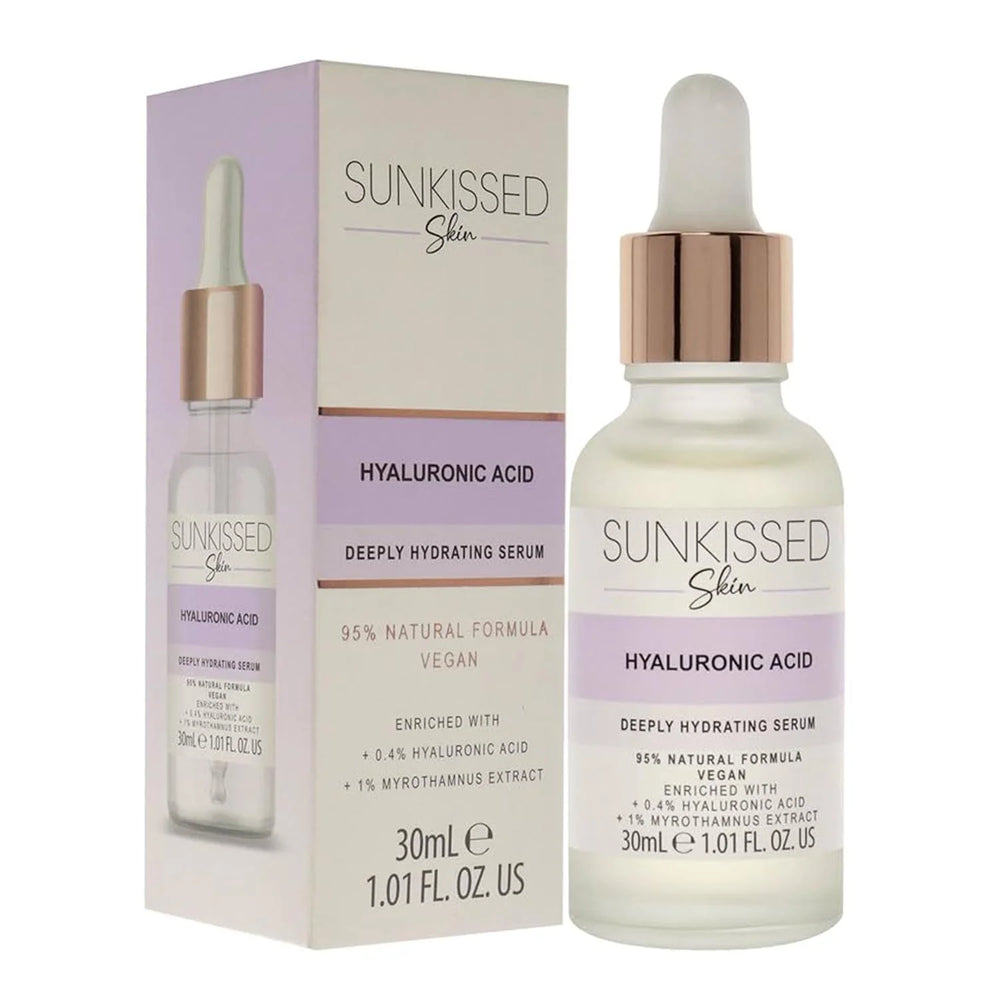 Sunkissed Skin Hyaluronic Acid Face Serum 30ml, 30 ml for Unisex