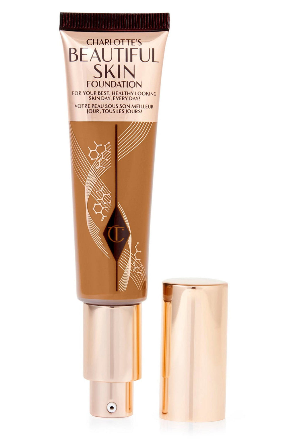 Charlotte Tilbury Beautiful Skin Foundation 30ml - 13 Warm, 30 ml for Unisex