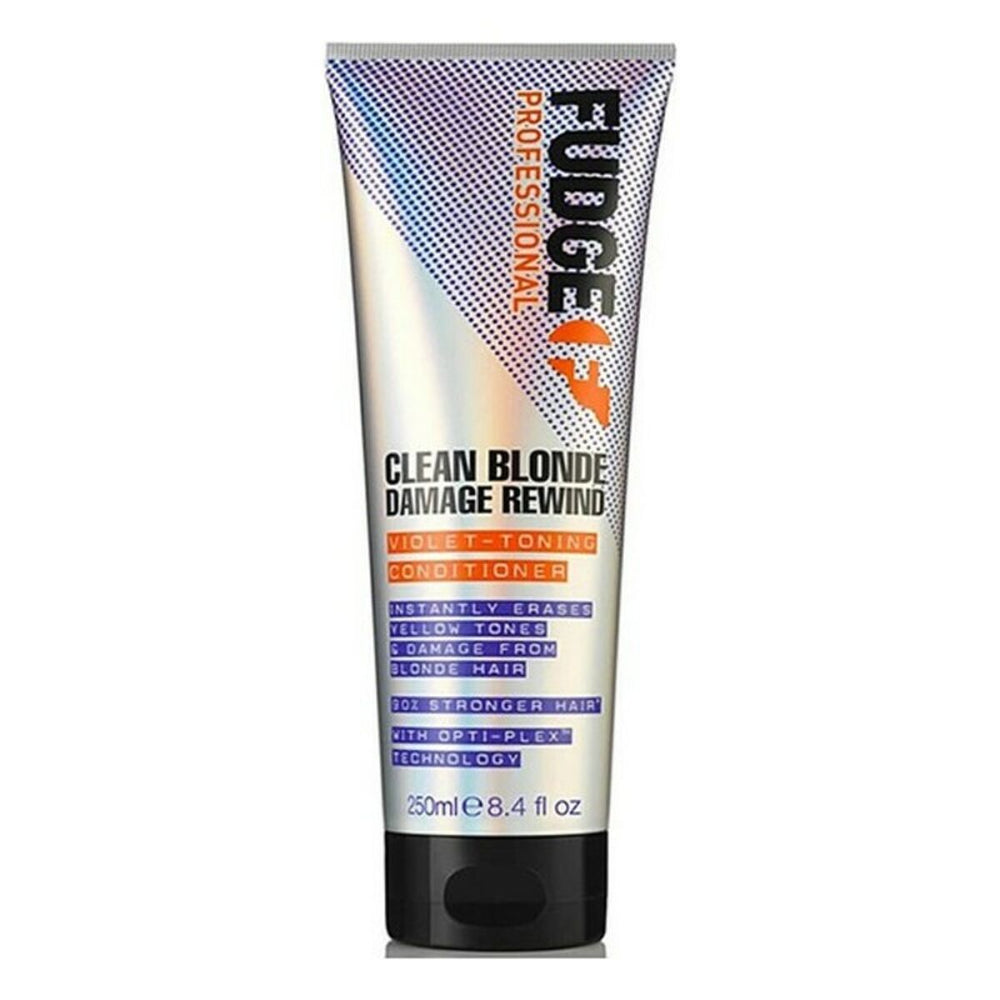 Fudge Clean Blonde Damage Rewind Violet Toning Conditioner 250ml, 250 ml for Unisex