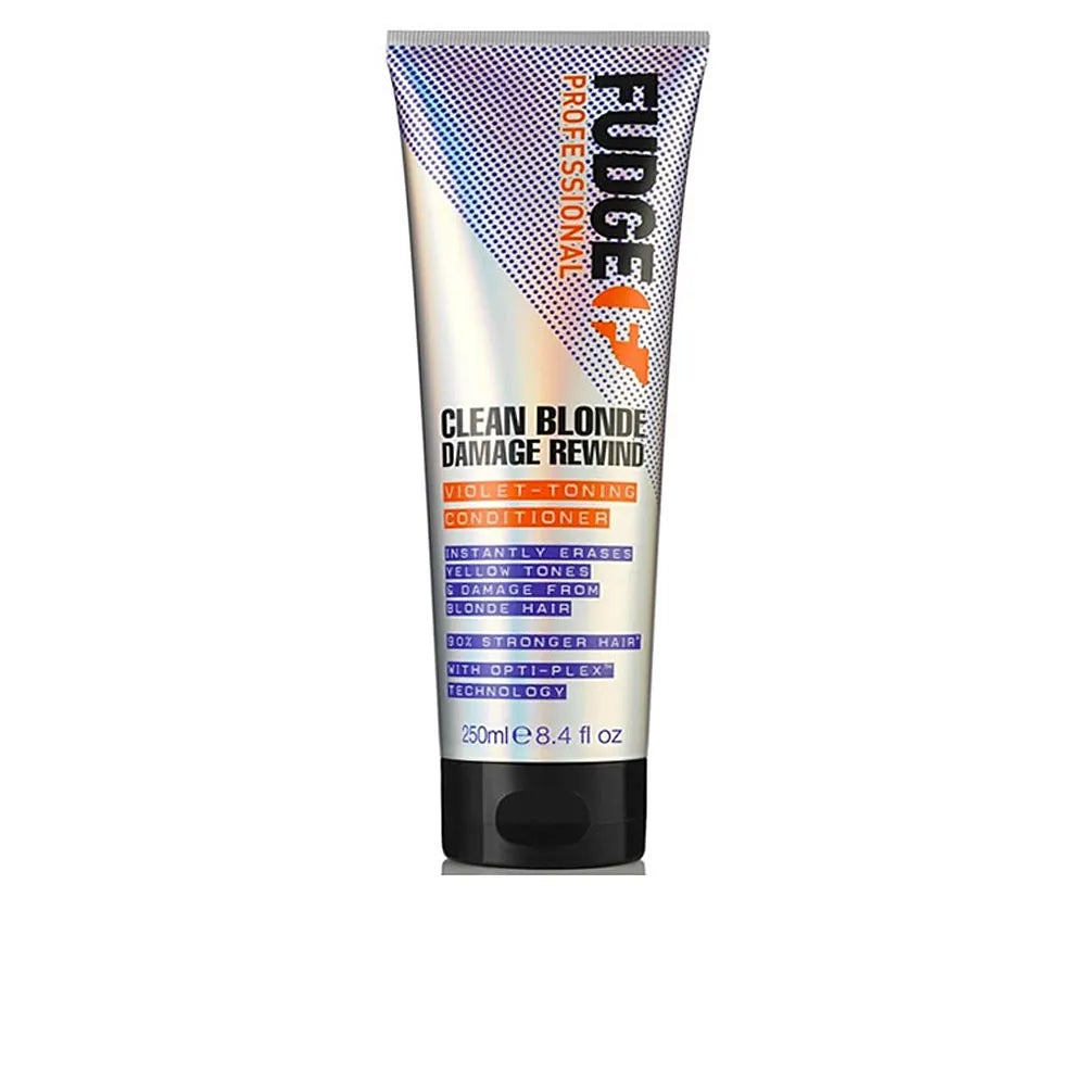 Fudge Clean Blonde Damage Rewind Violet Toning Conditioner 250ml, 250 ml for Unisex