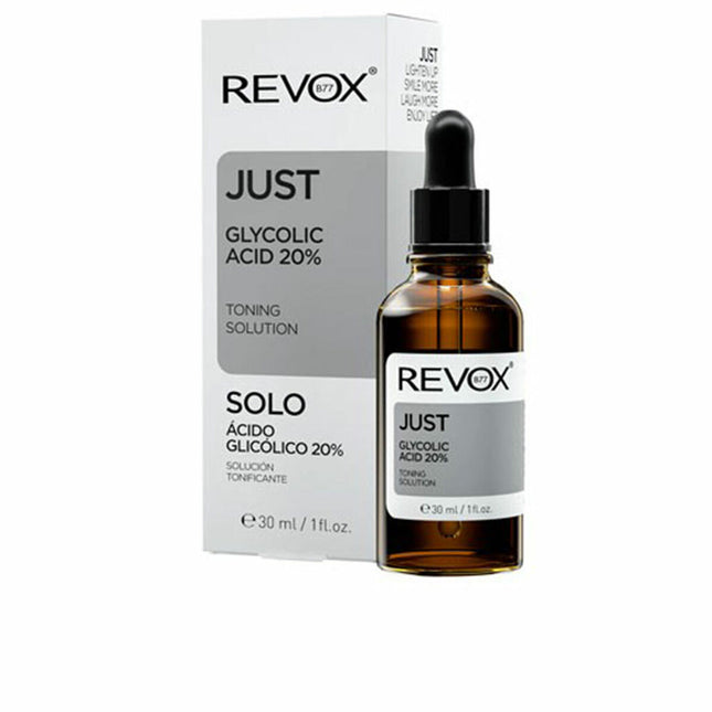 Revox B77 Just Glycolic Acid 20% Toning Solution 30ml, 30 ml for Unisex