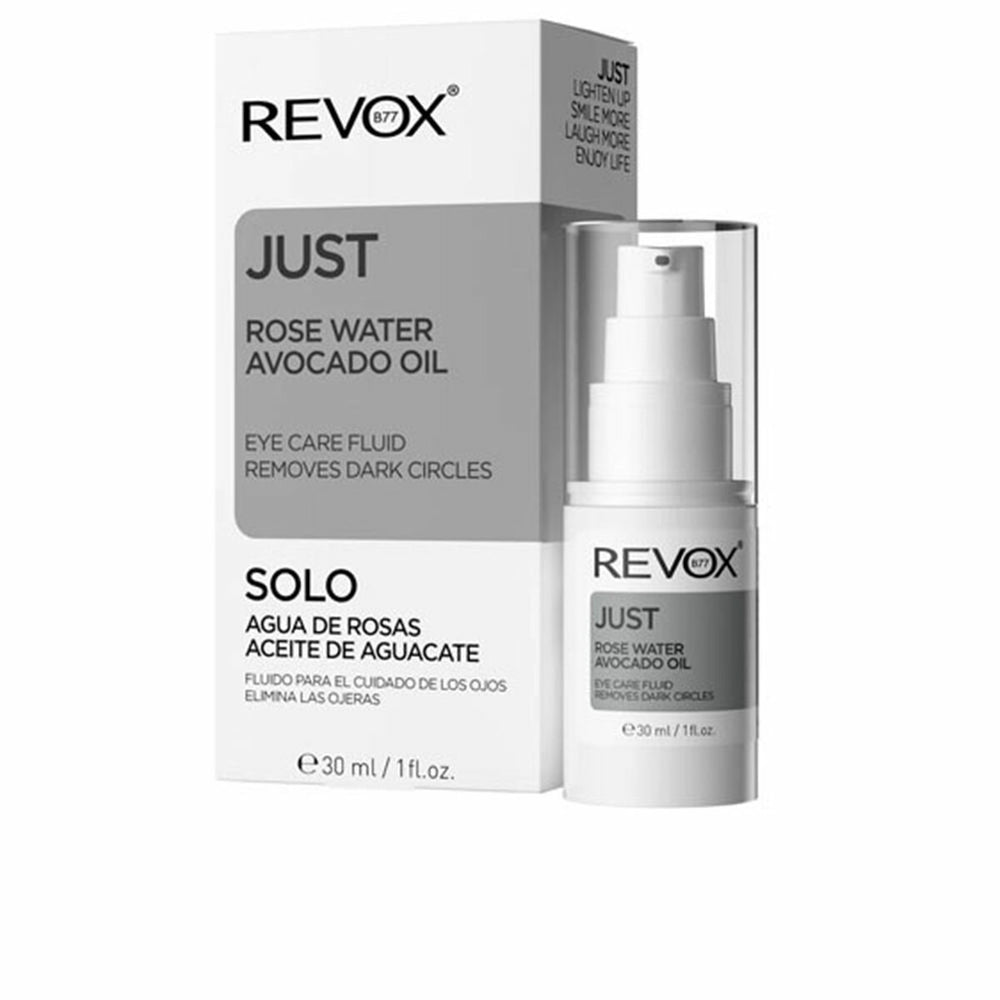 Revox B77 Just Rose Water Avocado Oil Eye Care Fluid 30ml, 30 ml for Unisex