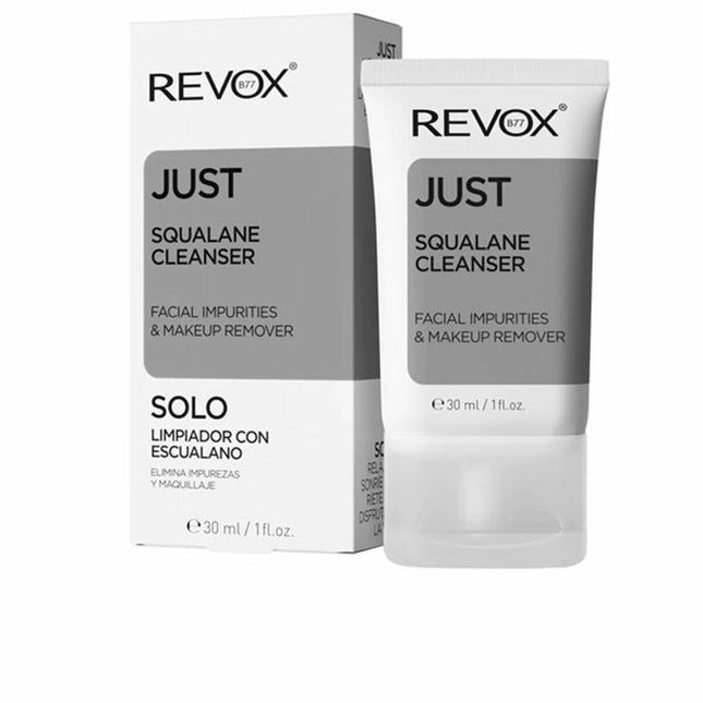 Revox B77 Just Squalane Cleanser Facial Impurities & Makeup Remover 30ml for Unisex
