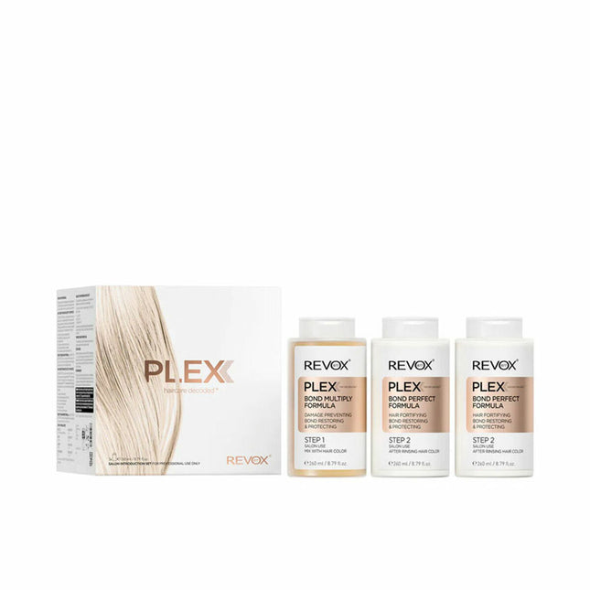 Revox B77 Plex Professional Set - 3 x 260ml (This set contains: 1 x Plex Bond Multiply Formula Step 1 (260 ml). 2 x Plex Bond Perfect Formula Step 2 (260 ml).) for Unisex