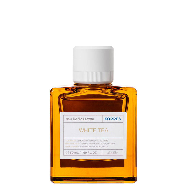 Korres White Tea Eau de Toilette 50ml Spray, 50 ml for Unisex
