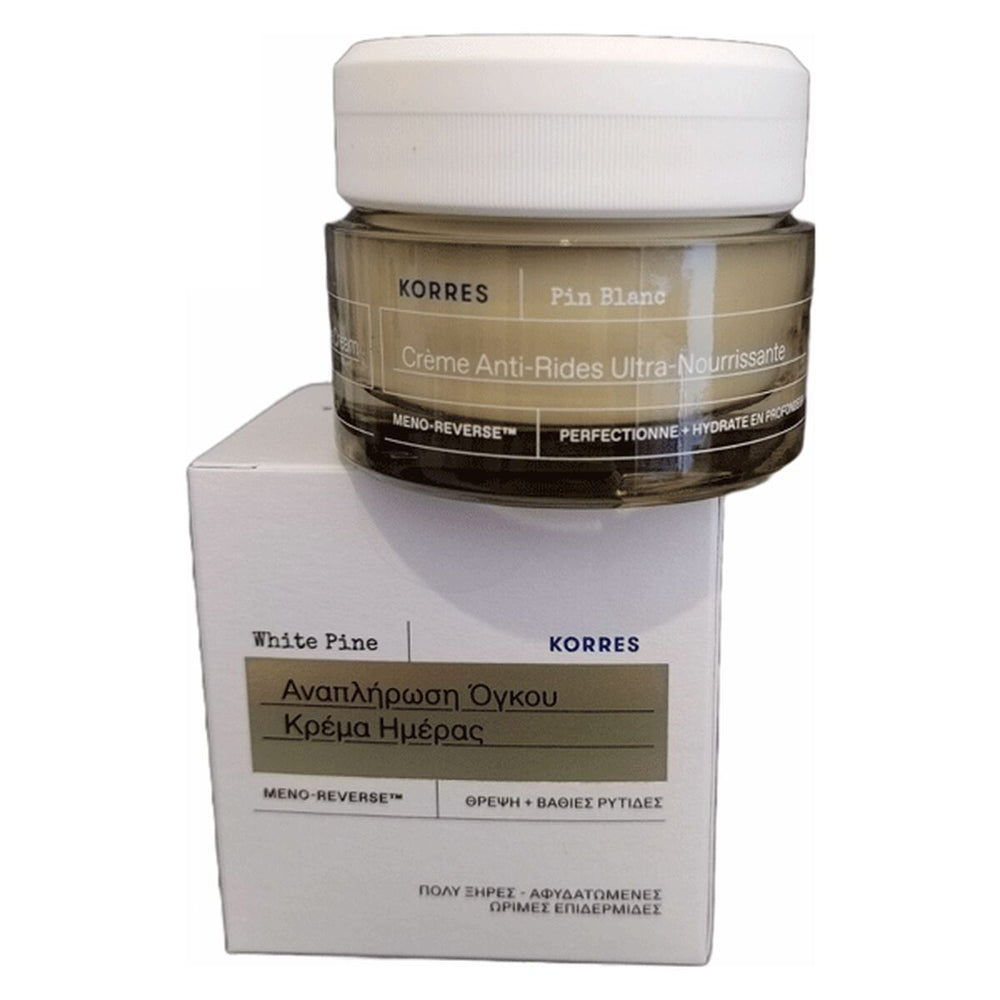 Korres White Pine Meno-Reverse Ultra-Replenishing Deep Wrinkle Cream 40ml, 40 ml for Unisex