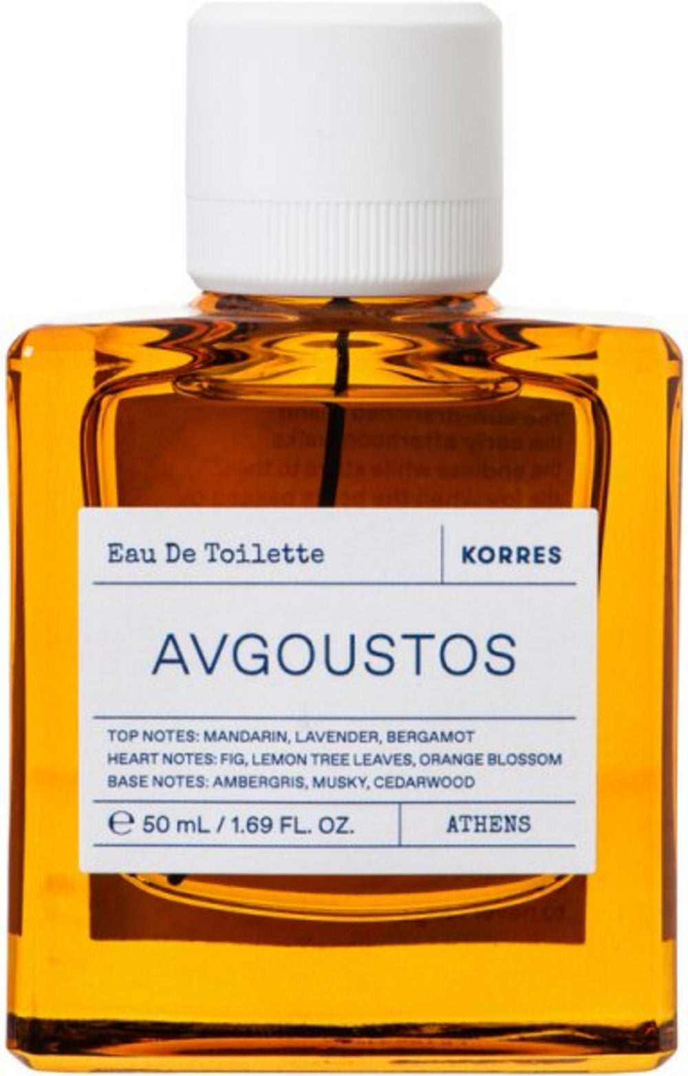 Korres Avgoustos Eau de Toilette 50ml Spray, 50 ml for Unisex