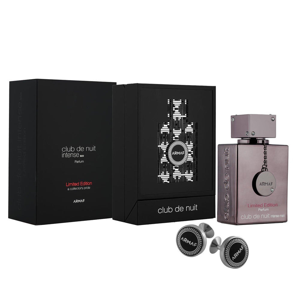 Armaf Club De Nuit Intense 2024 Limited Edition Gift Set 105ml Parfum + Cufflinks, 105 ml for Men