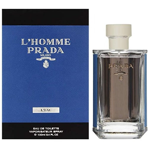 Prada Prada L'Homme L'Eau Eau de Toilette 100ml Spray, 100 ml for Men