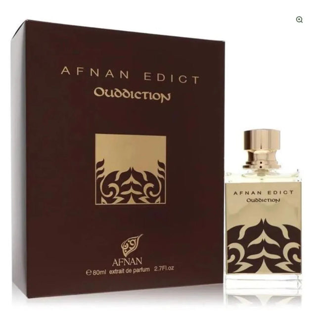 Afnan Perfumes Edict Ouddiction Eau de Parfum 80ml Spray, 80 ml for Unisex