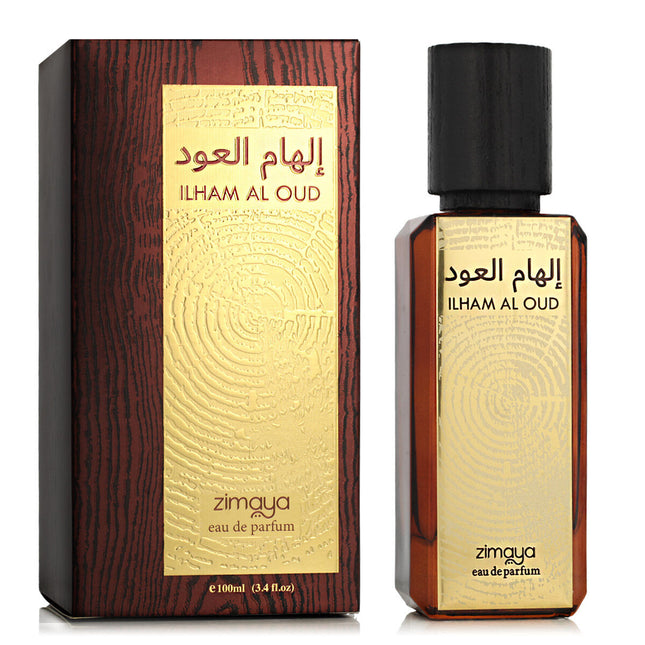 Zimaya Ilham Al Oud Eau de Parfum 100ml Spray, 100 ml for Unisex