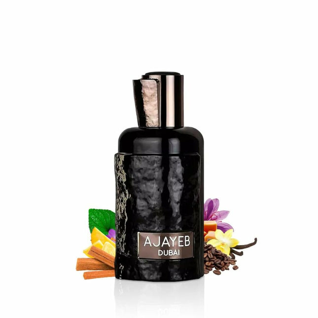 Lattafa Perfumes Ajayeb Dubai Eau de Parfum 100ml Spray, 100 ml for Unisex