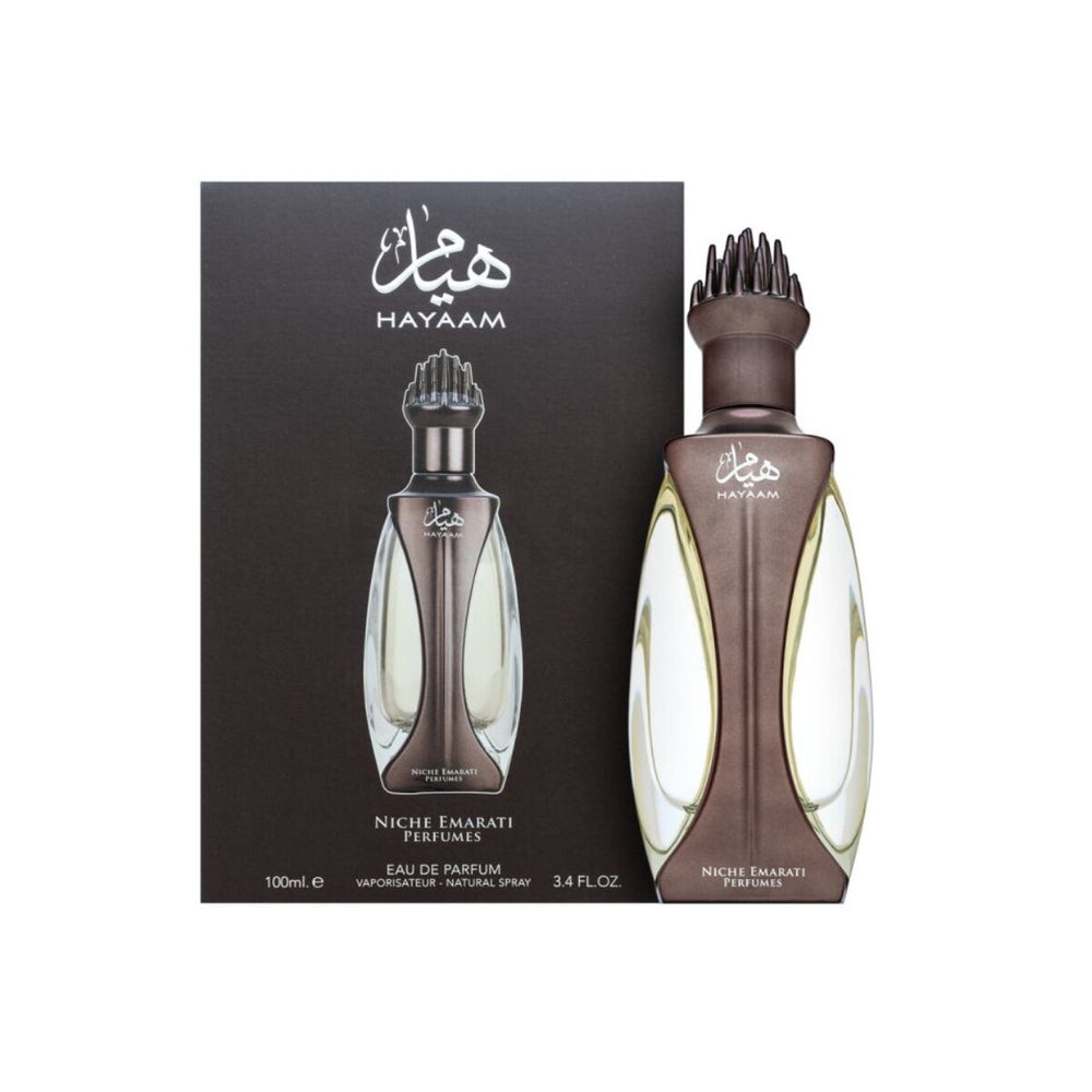 Lattafa Perfumes Niche Emarati Hayaam Eau de Parfum 100ml Spray, 100 ml for Unisex