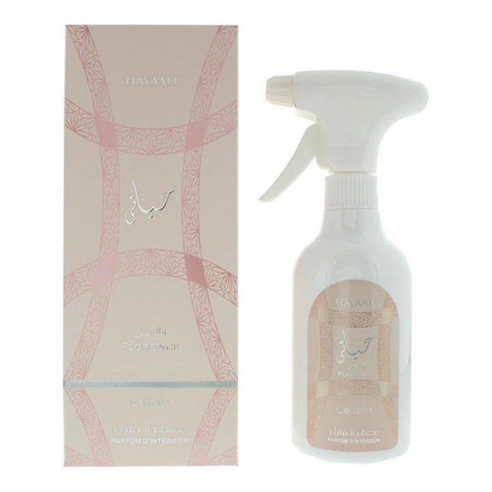 Lattafa Perfumes Lattafa Air Freshener Spray 450ml - Hayaati Florence, 450 ml for Unisex
