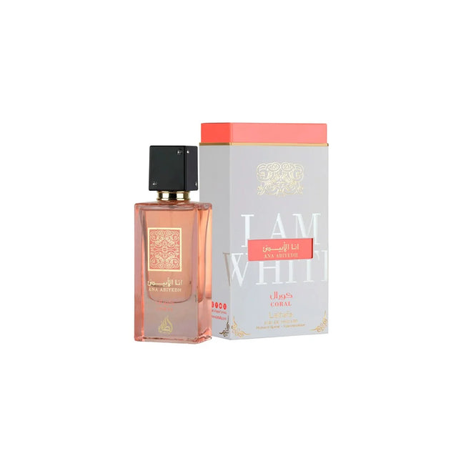 Lattafa Perfumes Ana Abiyedh Coral Eau de Parfum 60ml Spray, 60 ml for Unisex