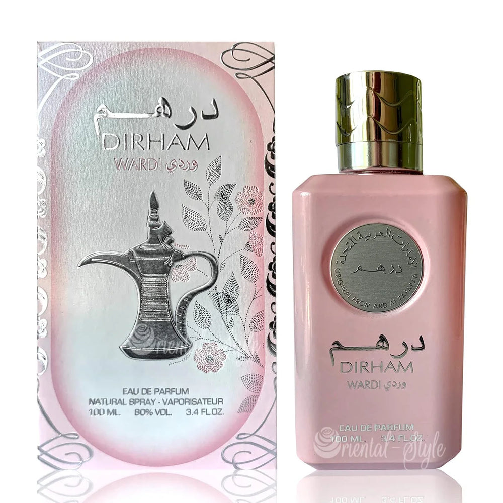 Ard Al Zaafaran Dirham Wardi Eau de Parfum 100ml Spray, 100 ml for Women