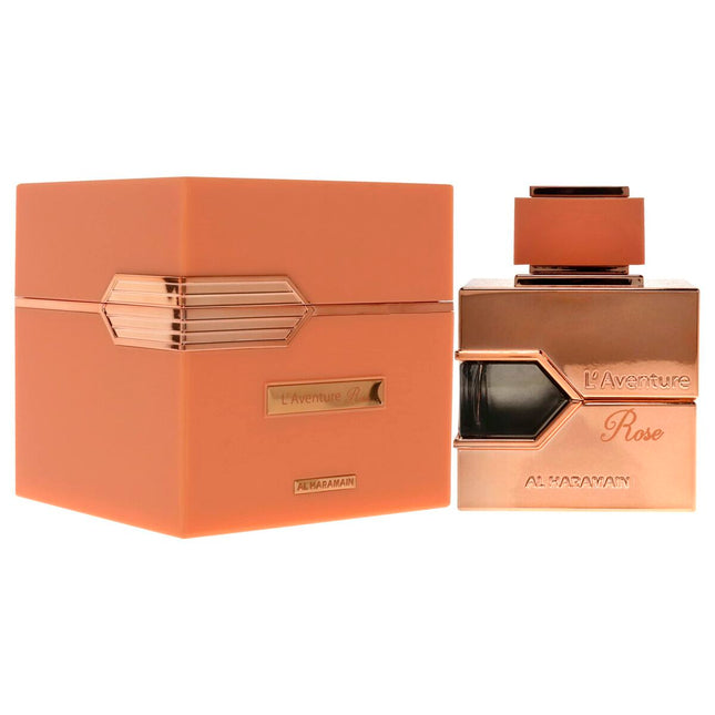 Al Haramain L'aventure Rose Eau De Parfum 100ml Spray, 100 ml for Women