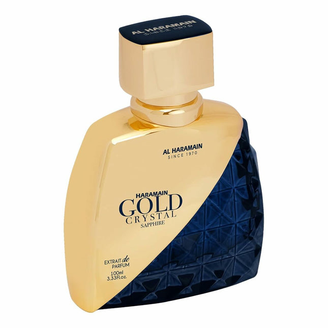 Al Haramain Gold Crystal Sapphire Eau de Parfum 100ml Spray, 100 ml for Unisex