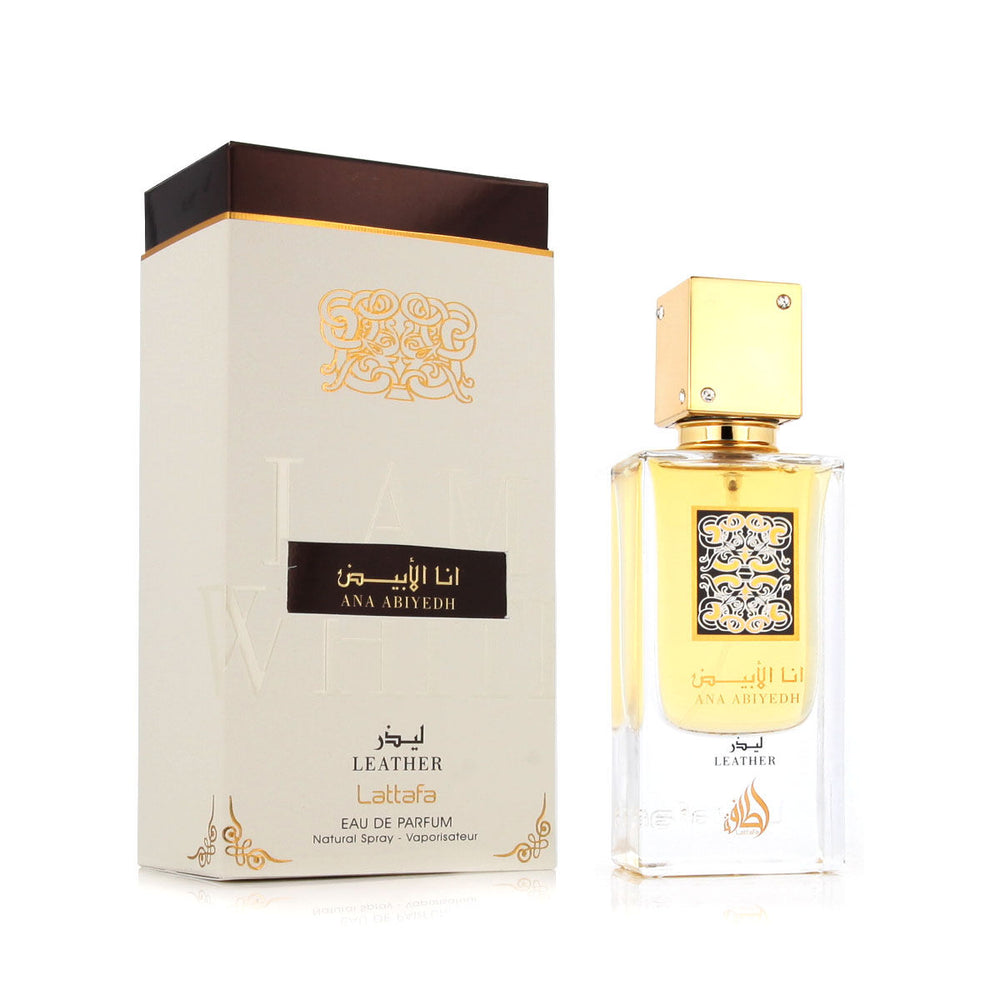 Lattafa Perfumes Ana Abiyedh Leather Eau de Parfum 60ml Spray, 60 ml for Unisex