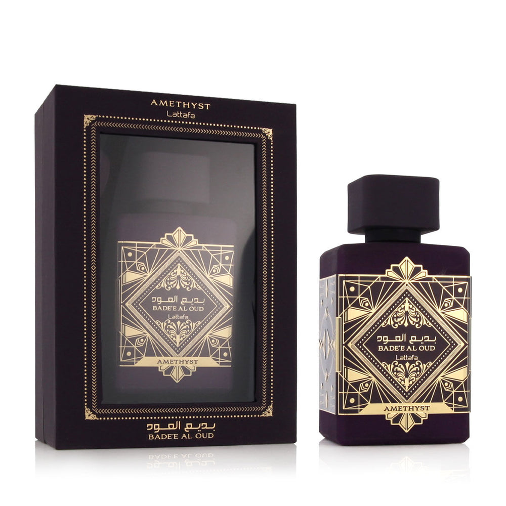Lattafa Perfumes Bade'e Al Oud Amethyst Eau de Parfum 100ml Spray, 100 ml for Unisex